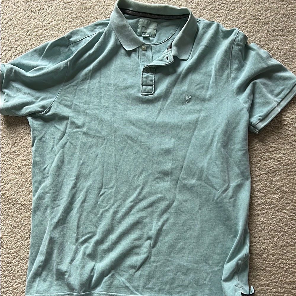 Men's Polo Shirt - Light Blue